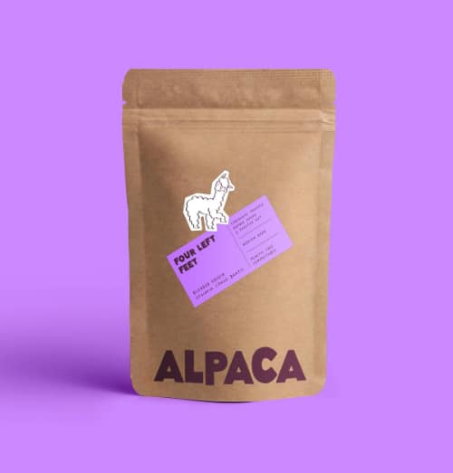 Alpaca Coffee Four Left Feet